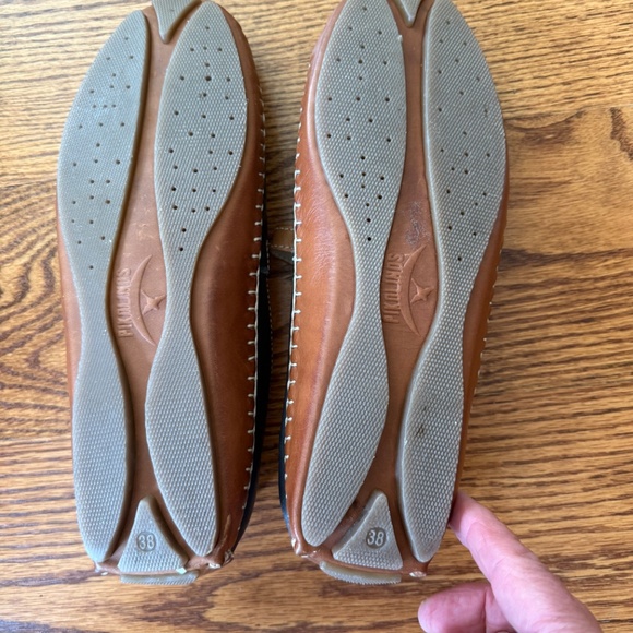 Pikolinos, size 38(8), navy and cognac - Picture 4 of 7
